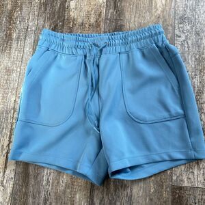 Mondetta Teal Blue Women's Shorts Drawstring‎ Size Small Active Wear